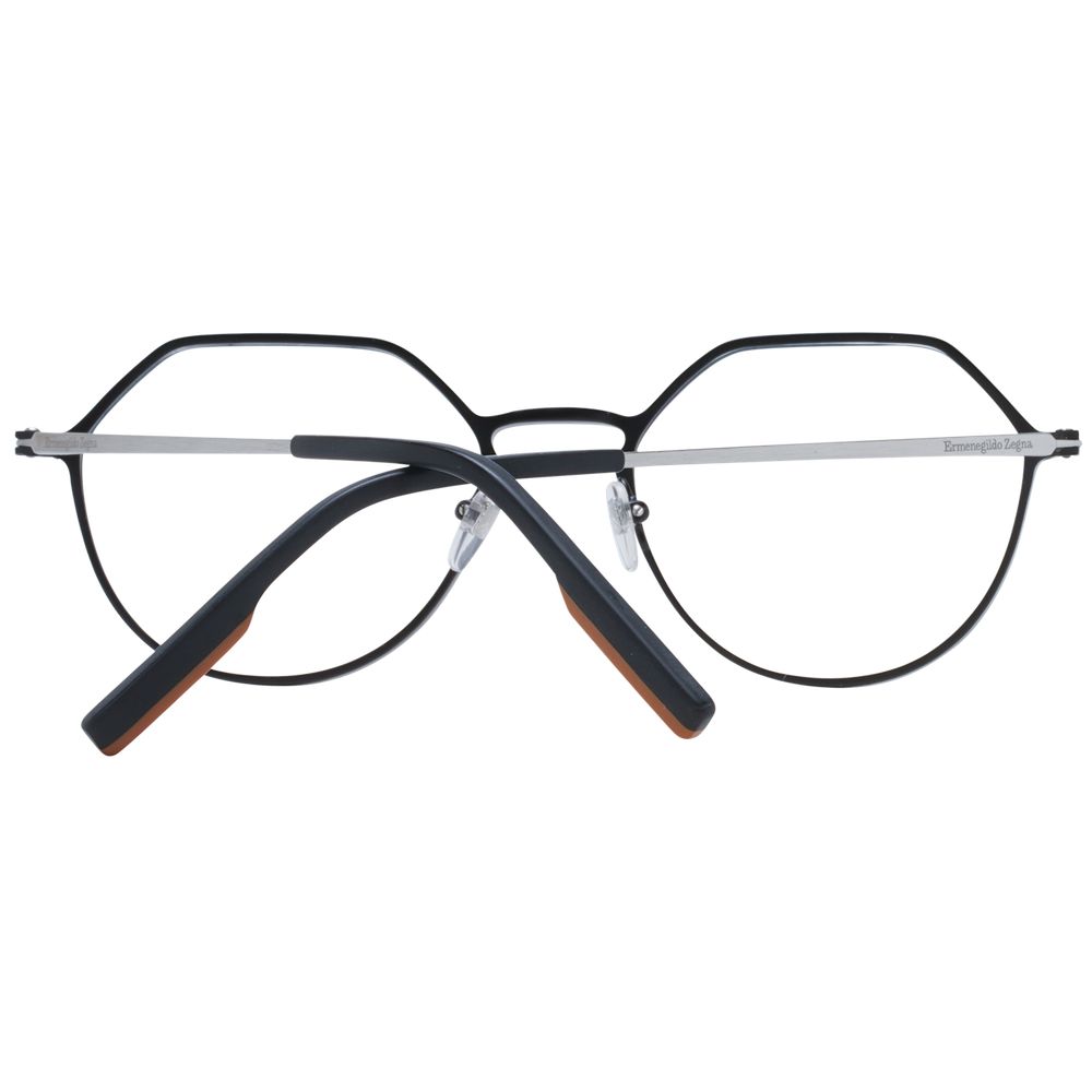 Ermenegildo Zegna Black Men Glasses Frame - The Gentlemen's Vault