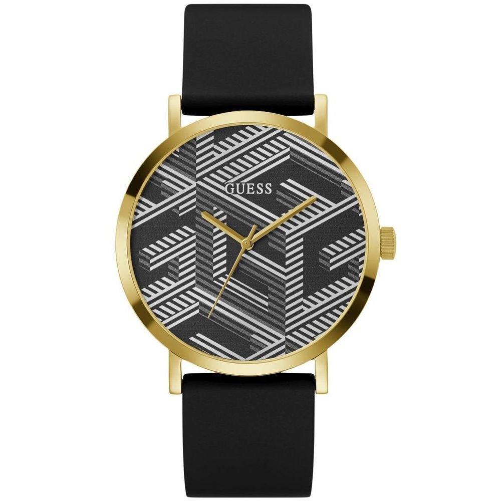 Guess Black Synthetic Dress Watch - The Gentlemen's Vault