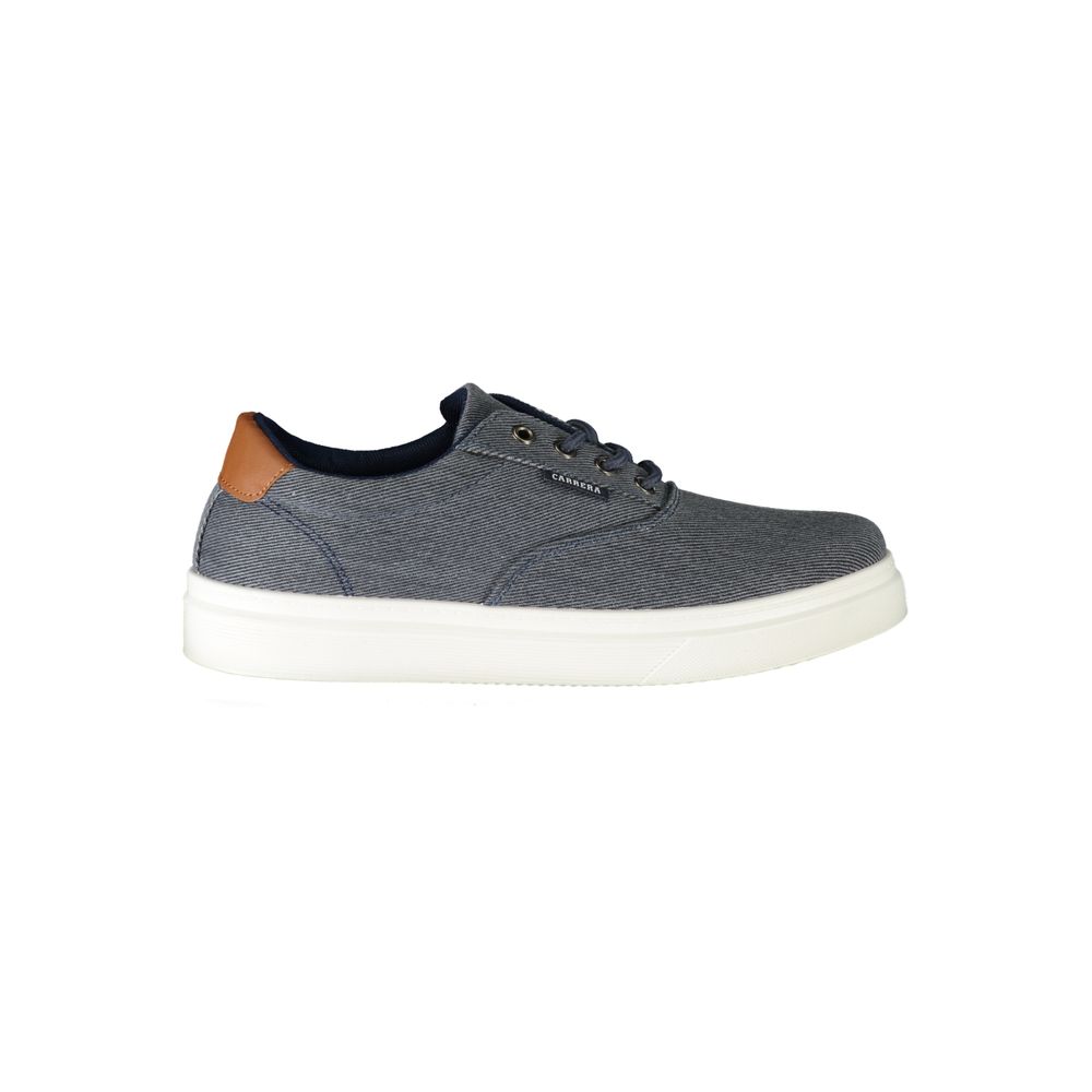 Carrera Blue Polyester Sneaker - The Gentlemen's Vault