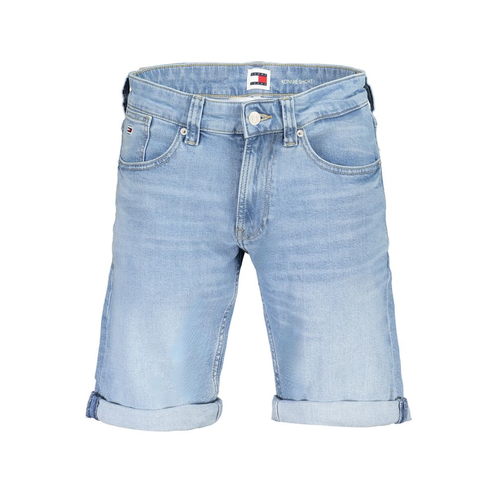 Tommy Hilfiger Blue Cotton Short - The Gentlemen's Vault