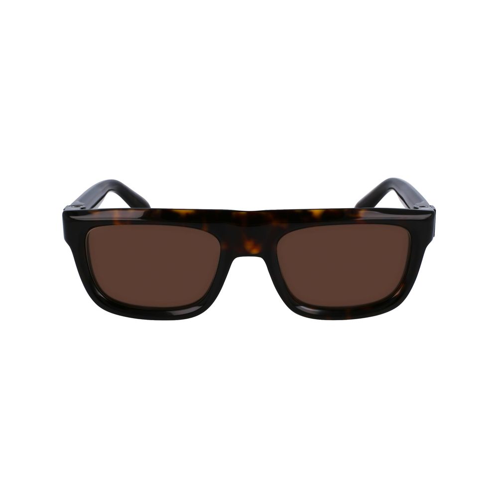 Ferragamo Brown Acetate Sunglasses - The Gentlemen's Vault