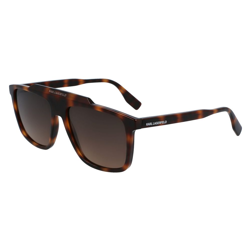 Karl Lagerfeld Brown Injected Sunglasses - The Gentlemen's Vault