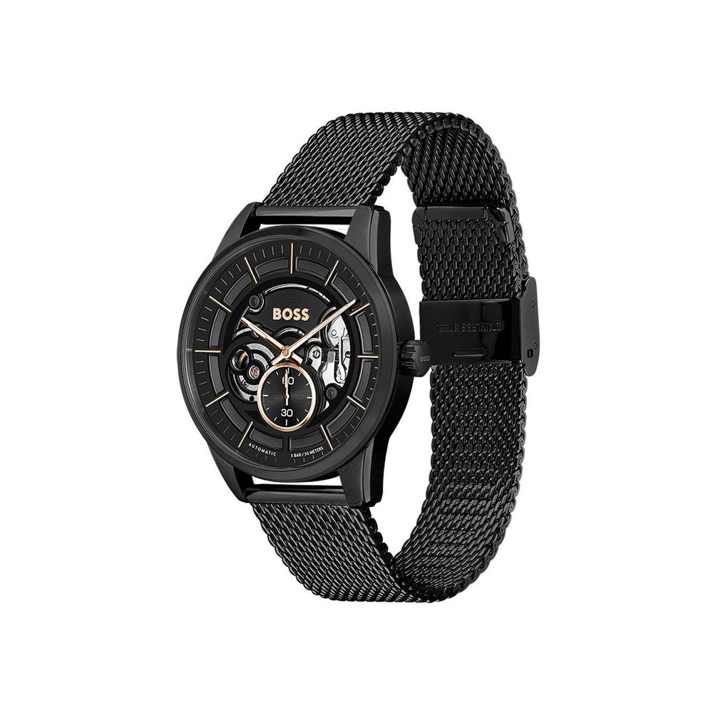 Hugo Boss Black Stainless Steel Dress Watch - The Gentlemen's Vault