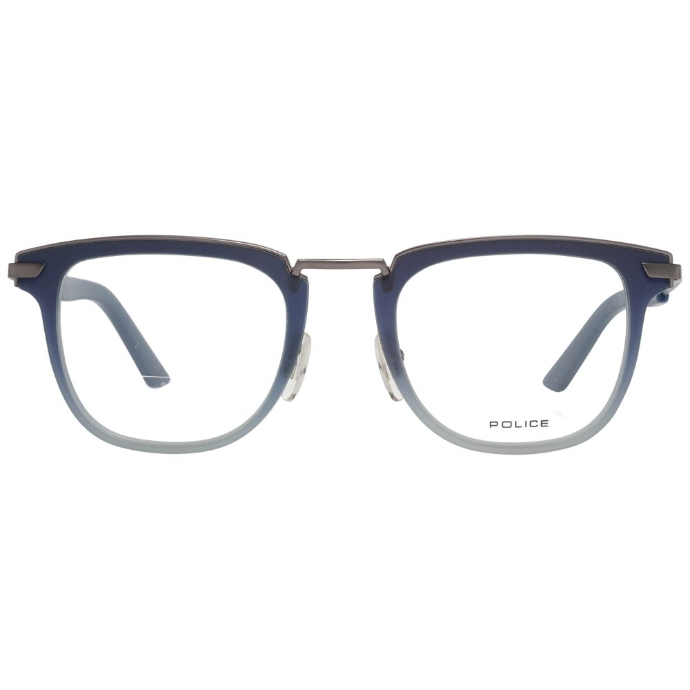 Police Blue Men Glasses Frame - The Gentlemen's Vault
