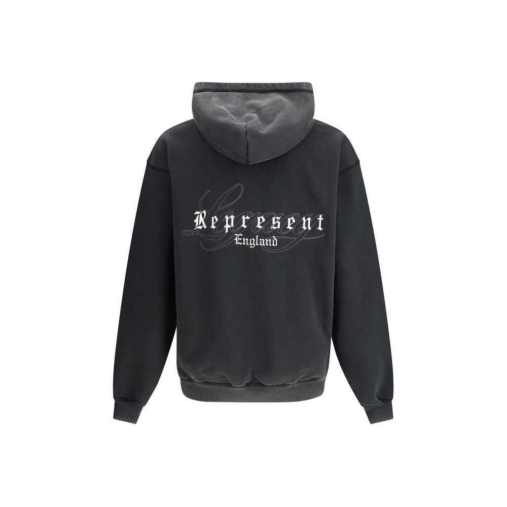 Represent Legacy Overprint Hoodie - The Gentlemen's Vault