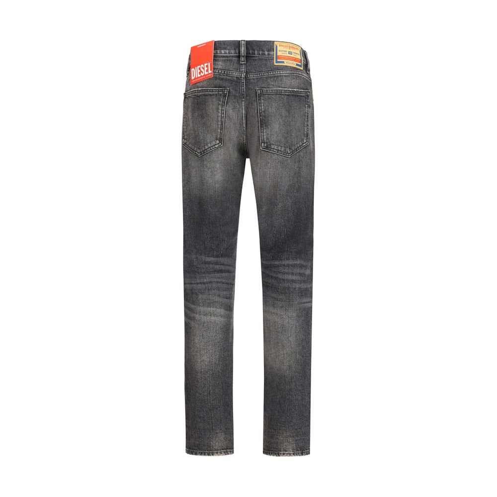 Diesel Gray Cotton Relaxed Fit Jeans - The Gentlemen's Vault