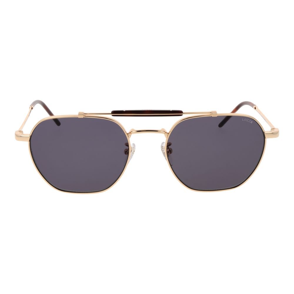 Lozza Gold Metal Sunglasses - The Gentlemen's Vault