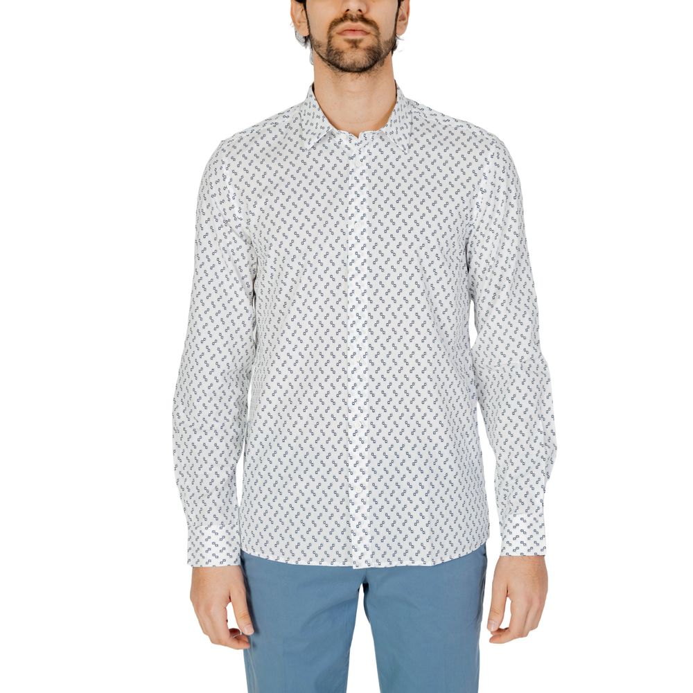 Antony Morato White Viscose Shirt - The Gentlemen's Vault