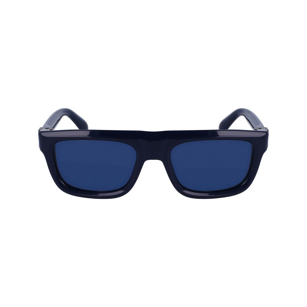 Ferragamo Blue Acetate Sunglasses - The Gentlemen's Vault