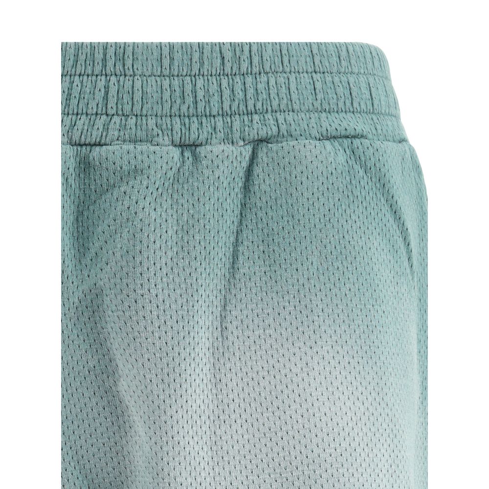 Represent Green Cotton Bermuda Shorts - The Gentlemen's Vault