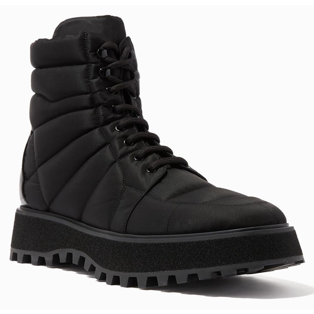 Dolce & Gabbana Black Nylon Boot - The Gentlemen's Vault