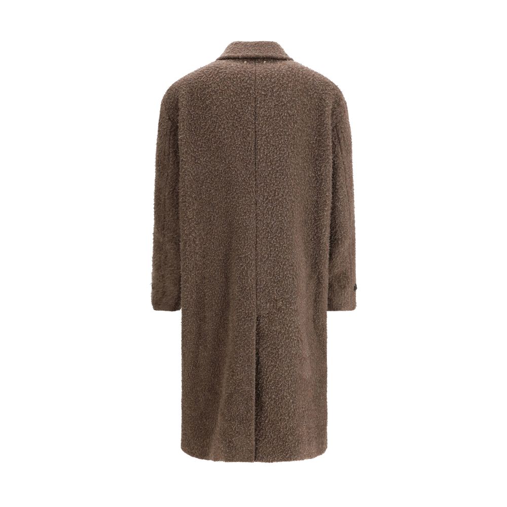 Golden Goose Brown Viscose Coat - The Gentlemen's Vault