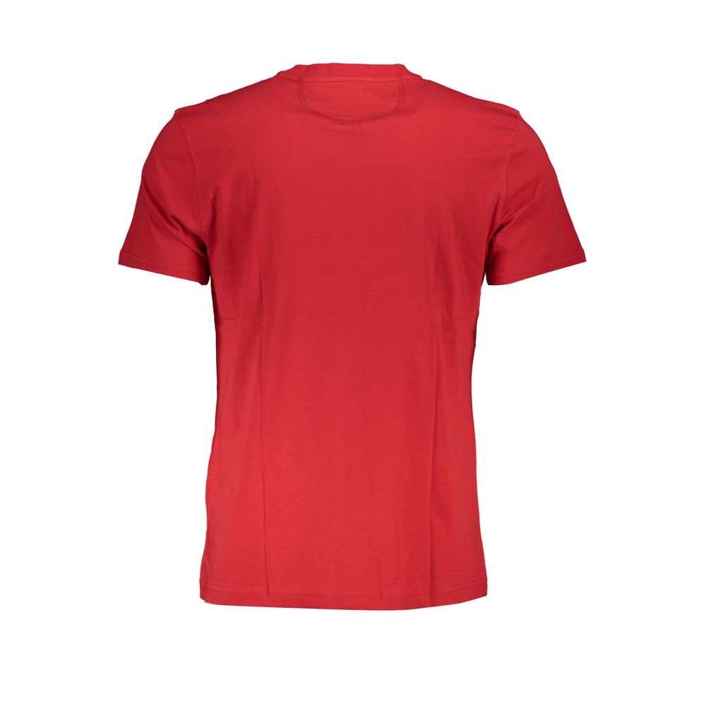 La Martina Elegant Pink Crew Neck Cotton Tee - The Gentlemen's Vault