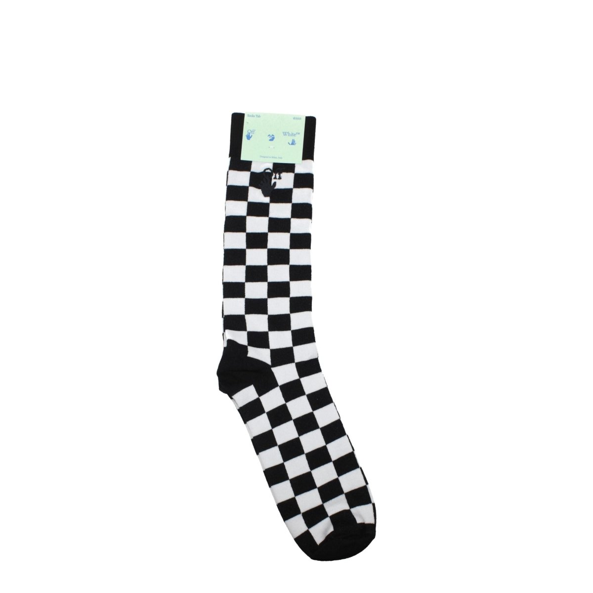 Off - White White Cotton Socks - The Gentlemen's Vault
