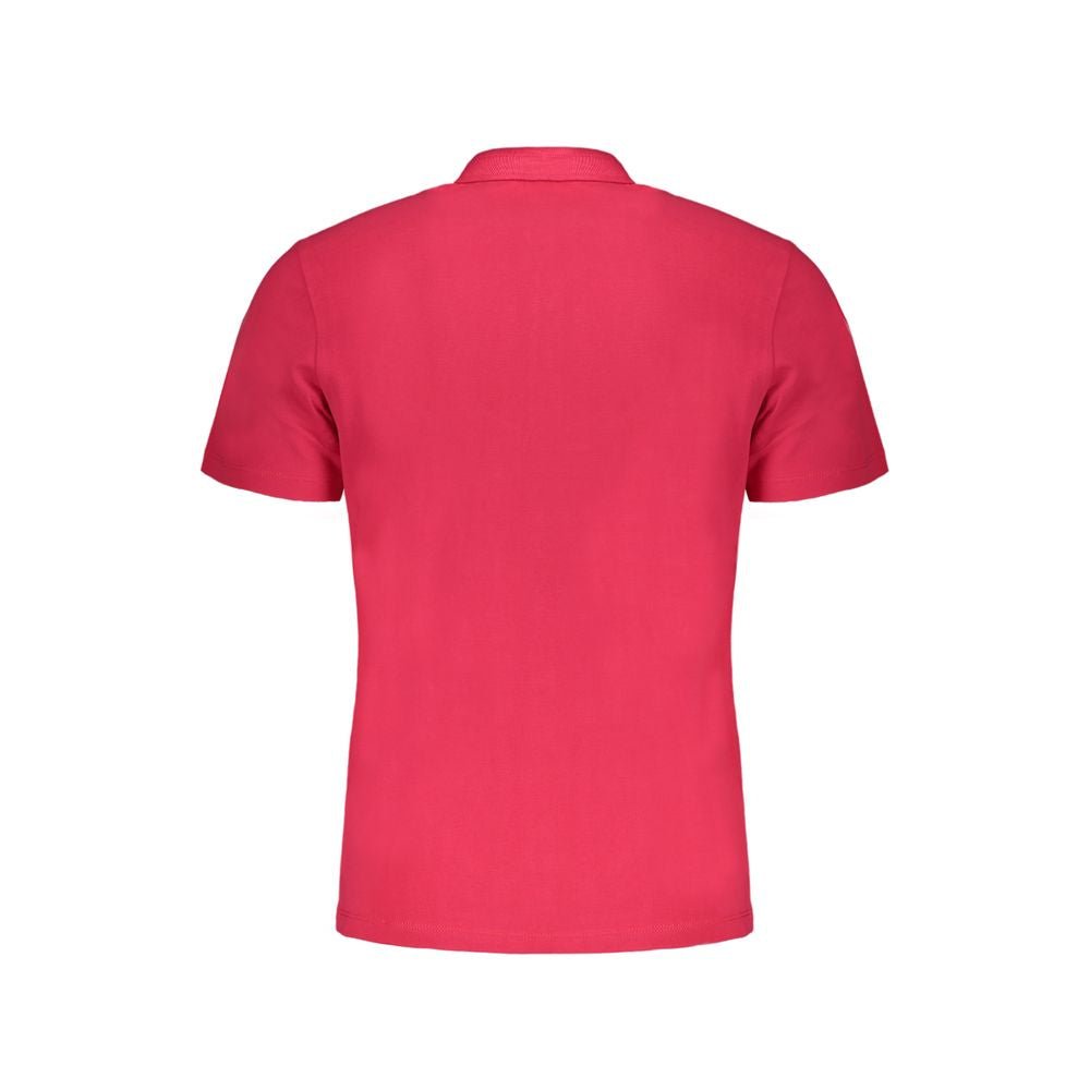 Napapijri Pink Cotton Polo Shirt - The Gentlemen's Vault