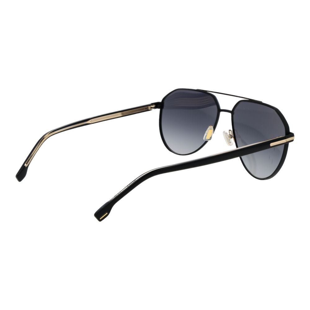 Hugo Boss Gold Acetate & Metal Sunglasses - The Gentlemen's Vault