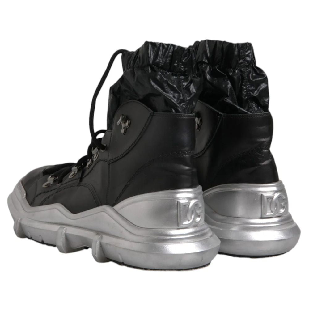 Dolce & Gabbana Black Nylon Boot - The Gentlemen's Vault