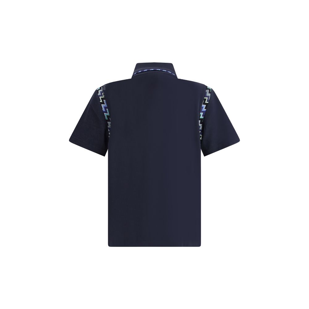 Missoni Polo Shirt with ZigZag details - The Gentlemen's Vault
