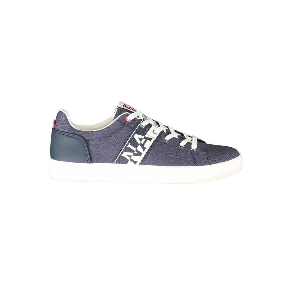 Napapijri Blue Polyester Sneaker - The Gentlemen's Vault