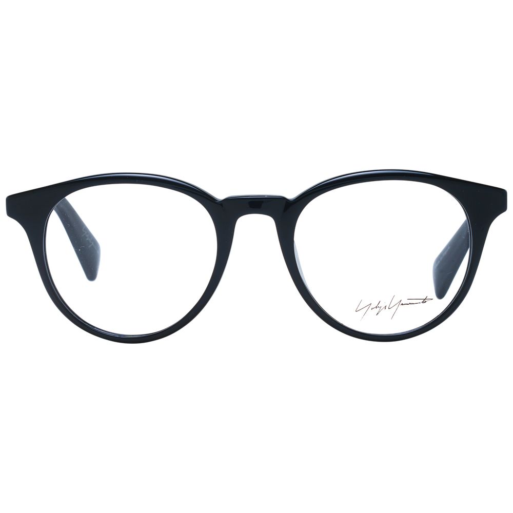 Yohji Yamamoto Black Men Glasses Frame - The Gentlemen's Vault