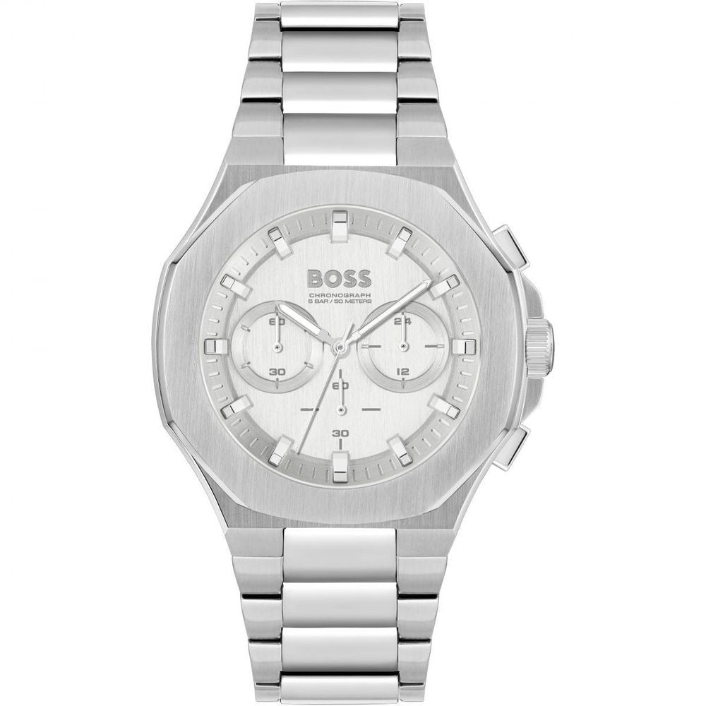 Hugo Boss Gray Stainless Steel Dress Watch - The Gentlemen's Vault
