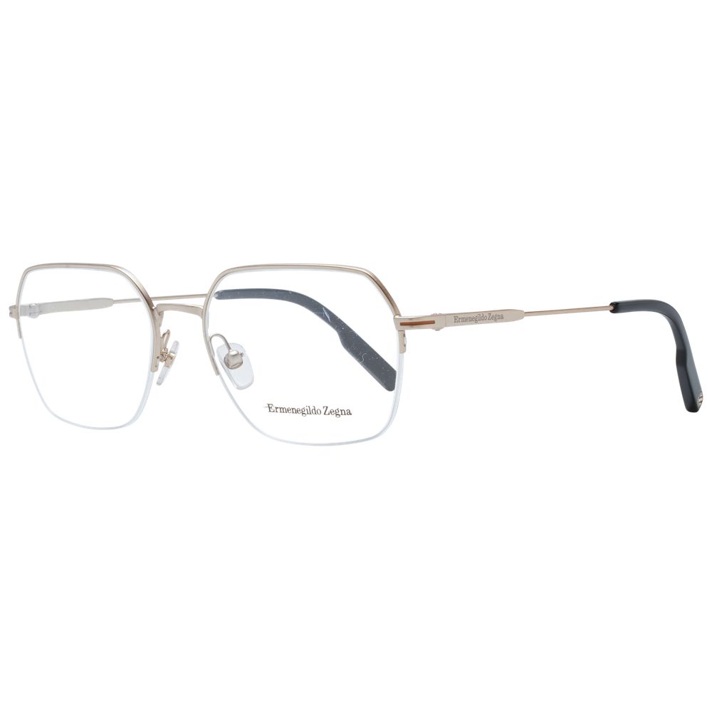 Ermenegildo Zegna Silver Men Glasses Frame - The Gentlemen's Vault