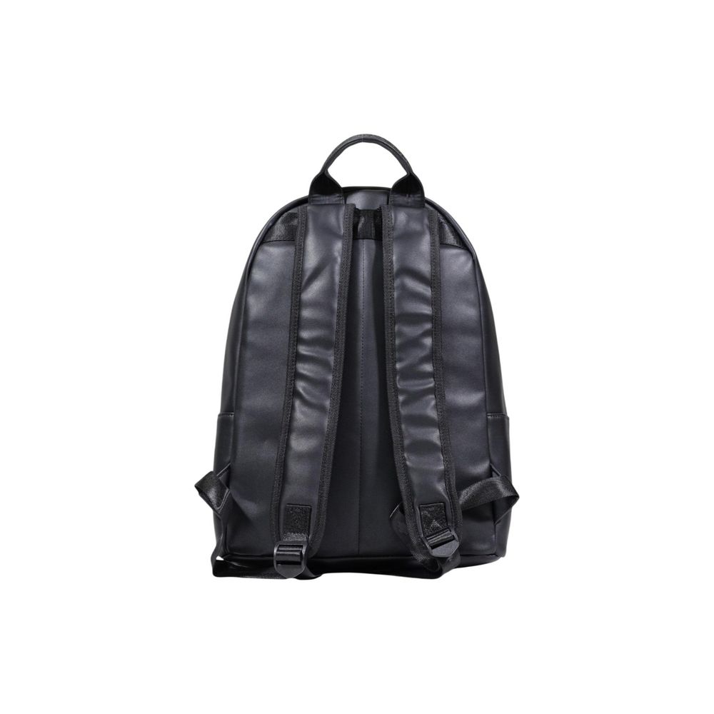 County of Milan Black Polyethylene Backpack - The Gentlemen's Vault