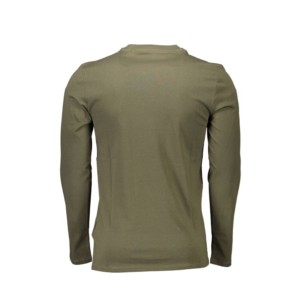 Guess Jeans Green Cotton T-Shirt - The Gentlemen's Vault