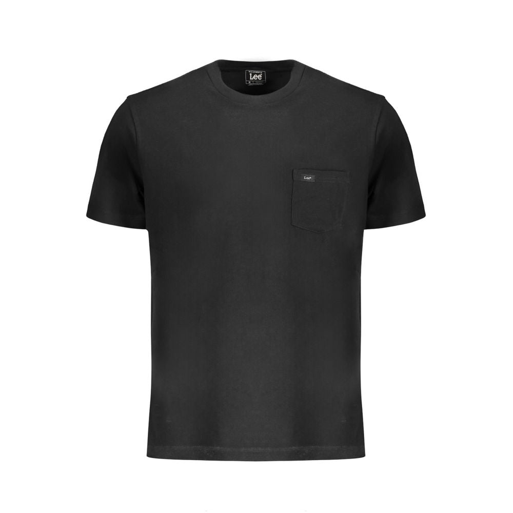 Lee Black Cotton T-Shirt - The Gentlemen's Vault