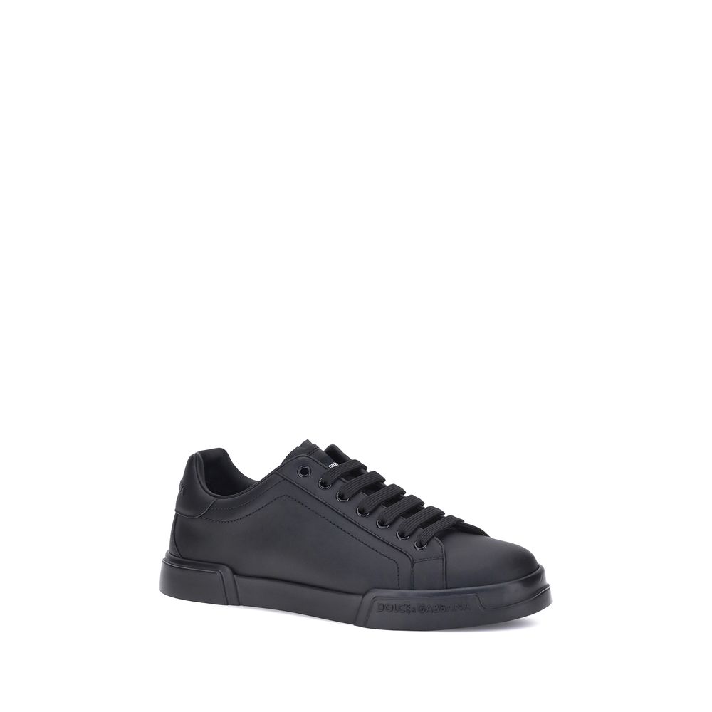 Dolce & Gabbana Leather Sneakers - The Gentlemen's Vault