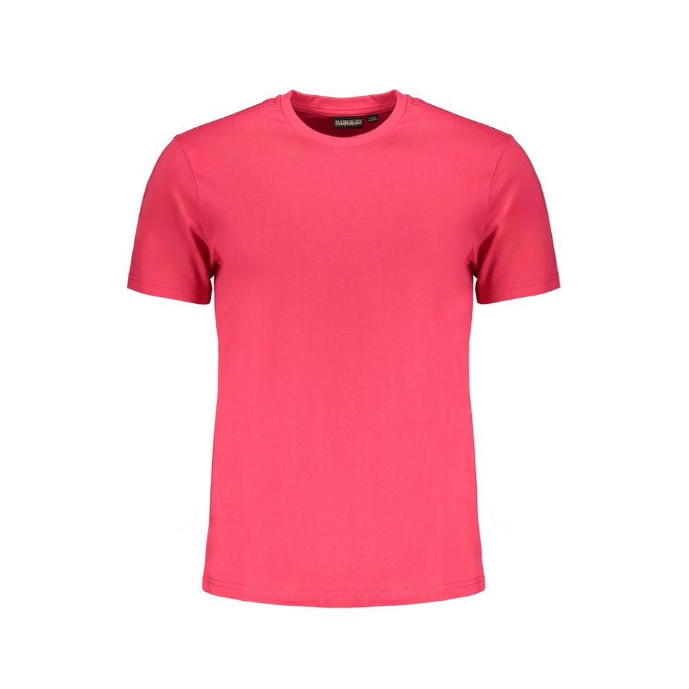 Napapijri Pink Cotton T-Shirt - The Gentlemen's Vault