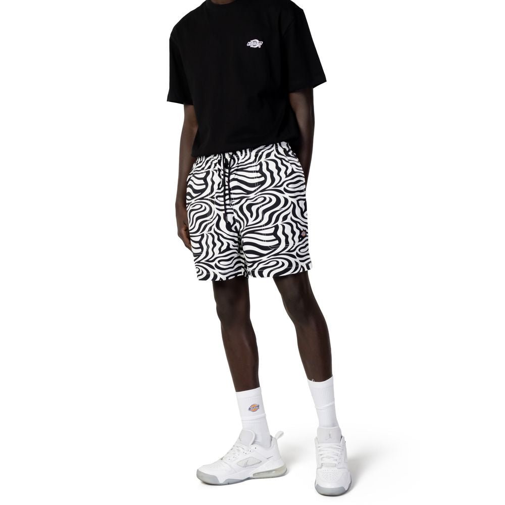Dickies Black And White Recycled Polyester Bermuda Shorts - The Gentlemen's Vault