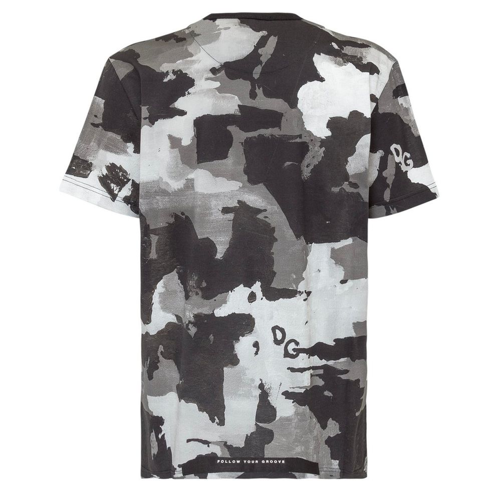 Dolce & Gabbana White Cotton T-Shirt - The Gentlemen's Vault