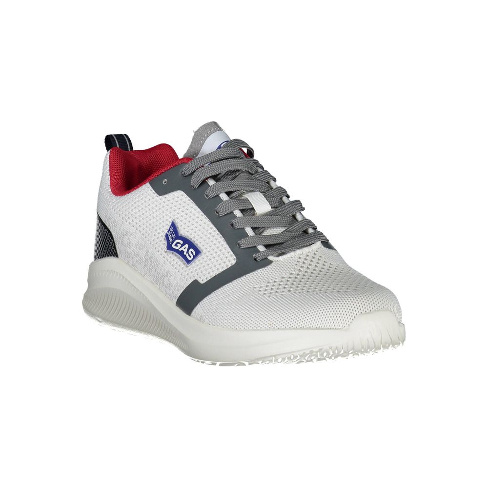 Gas White Polyester Sneaker - The Gentlemen's Vault