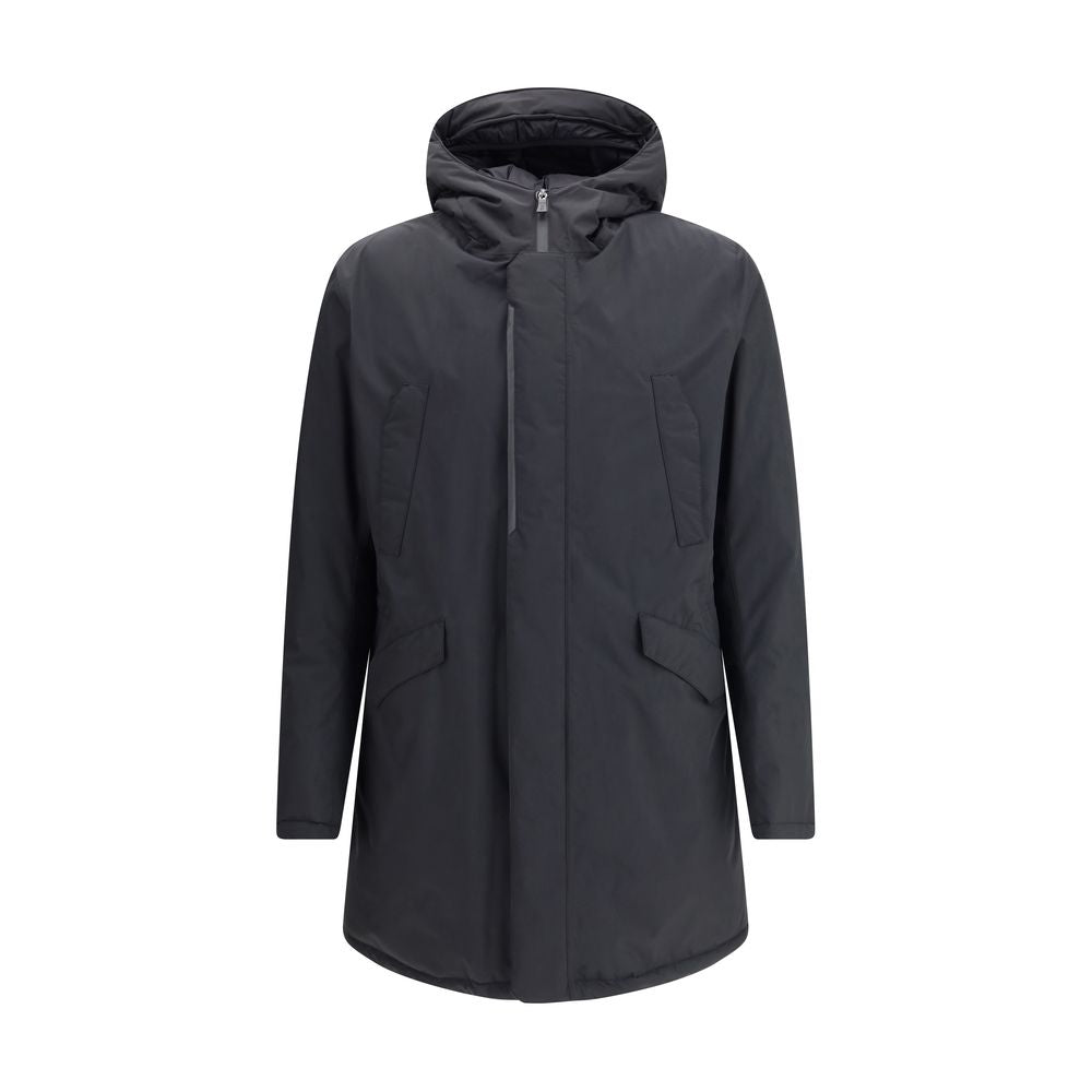 Herno Black Polyester Parka - The Gentlemen's Vault