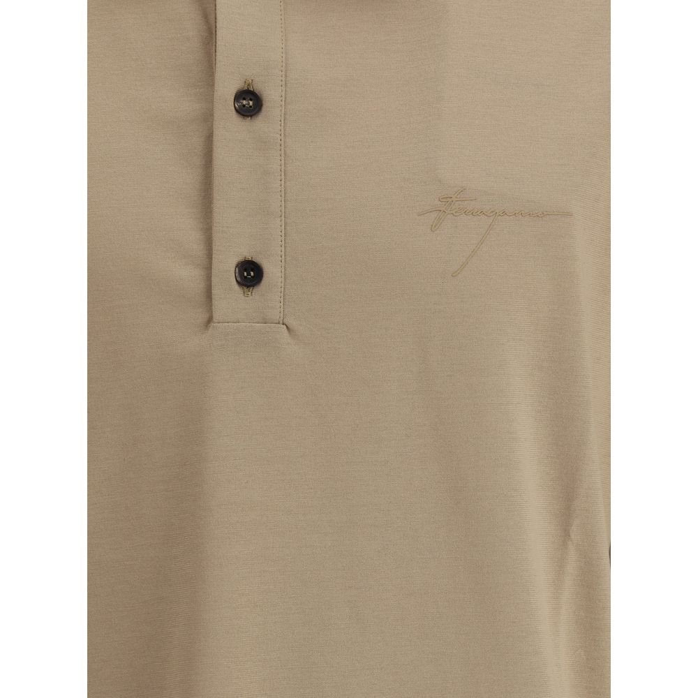 Ferragamo Logoed Polo Shirt - The Gentlemen's Vault