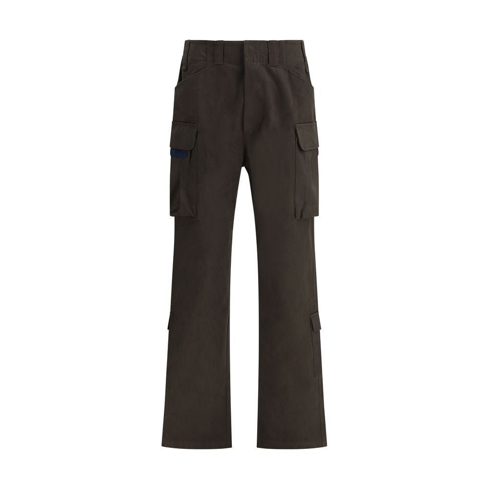 GR10K Brown Cotton Cargo Pants - The Gentlemen's Vault