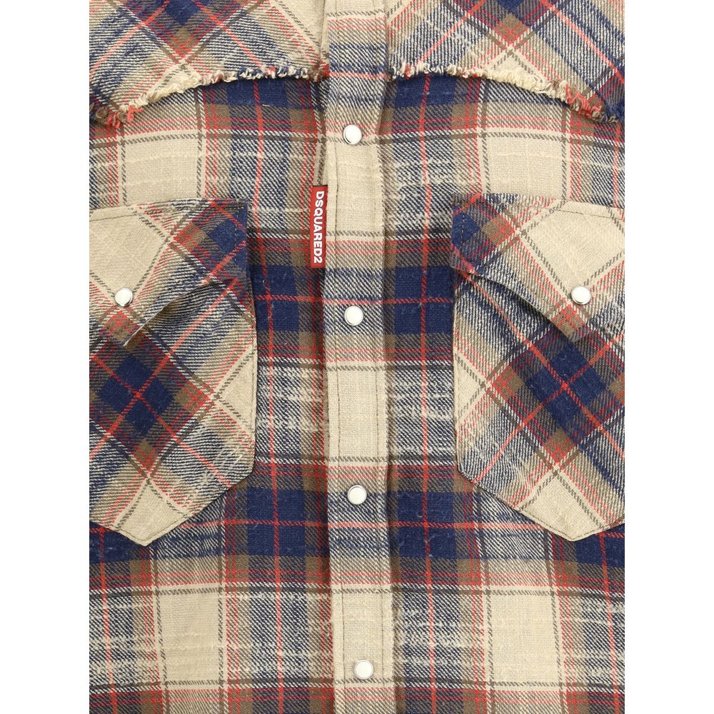 Dsquared² Cotton Farmer Shirt - The Gentlemen's Vault