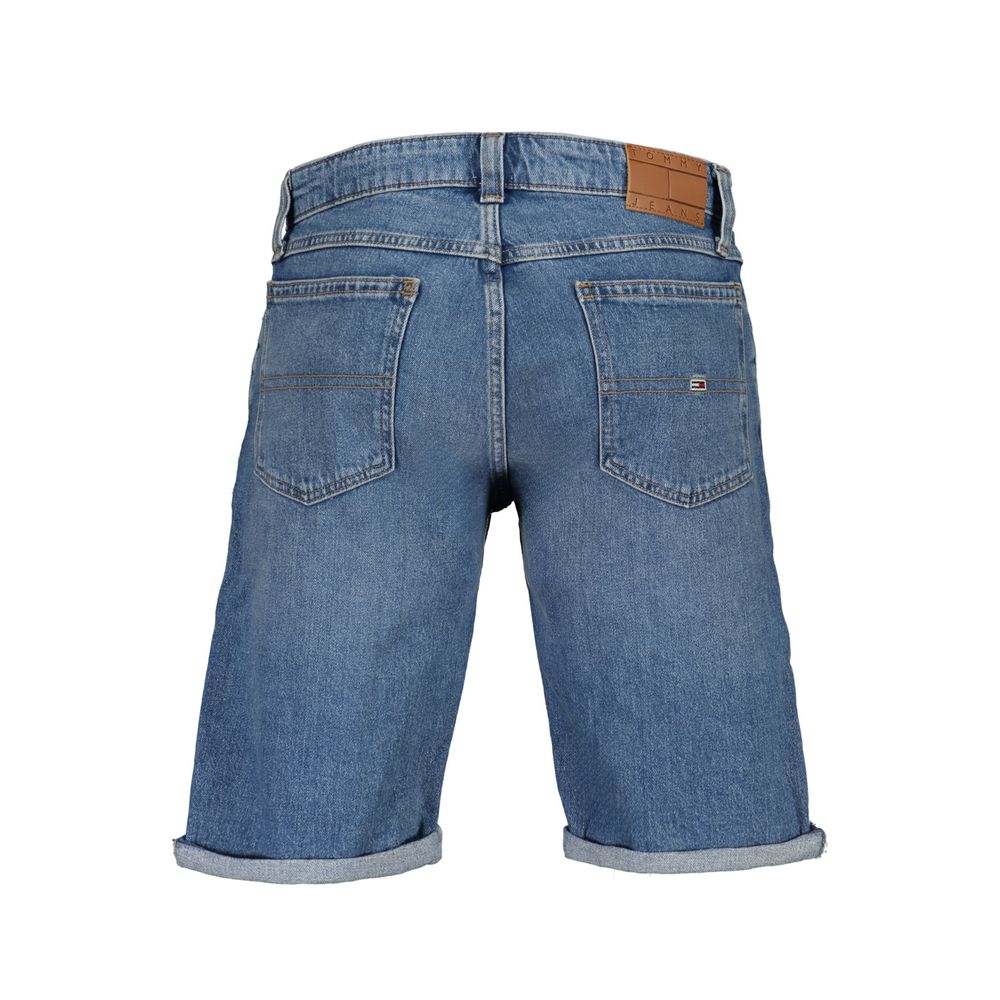 Tommy Hilfiger Blue Cotton Short - The Gentlemen's Vault