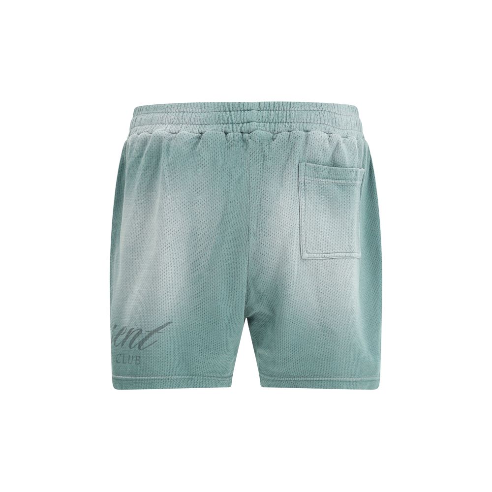 Represent Green Cotton Bermuda Shorts - The Gentlemen's Vault