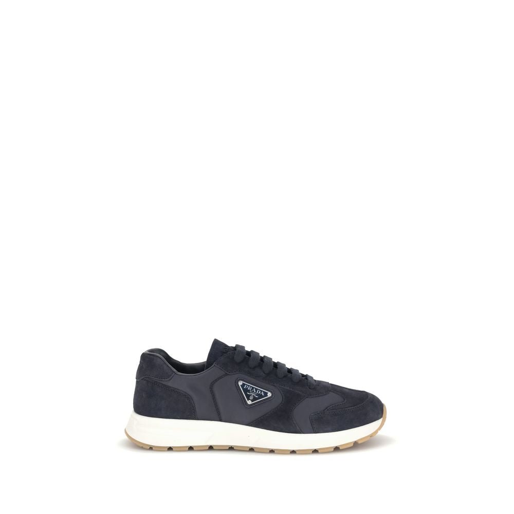 Prada Black Recycled Polyamide Athletic Sneakers - The Gentlemen's Vault