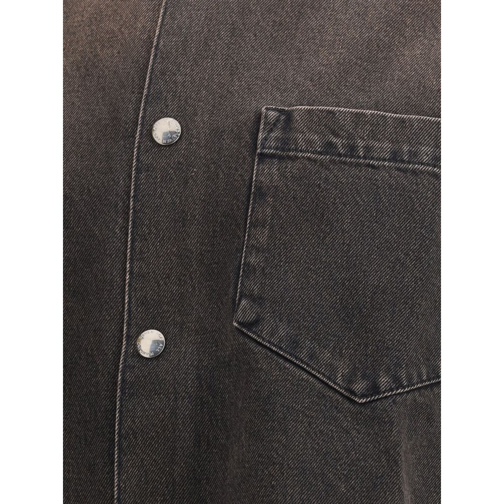7FOR Denim Shirt Jacket - The Gentlemen's Vault