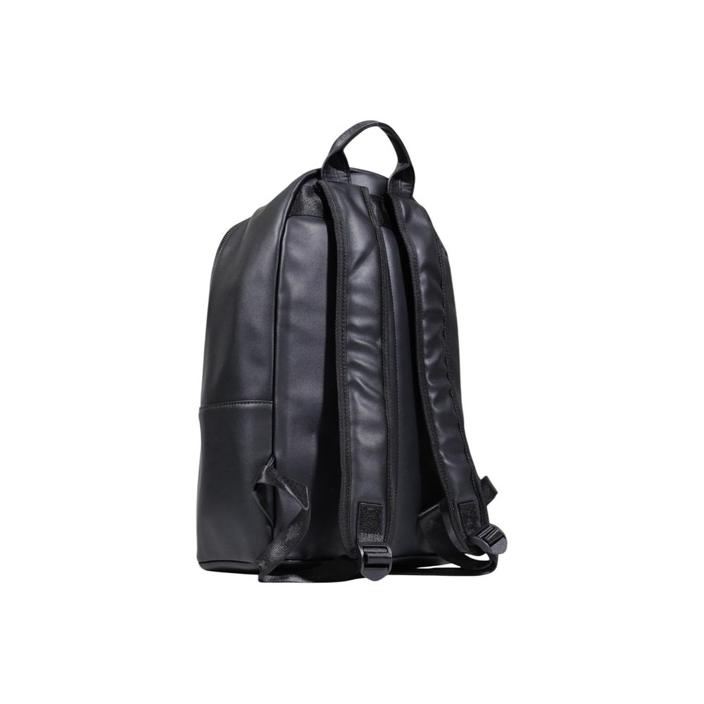 County of Milan Black Polyethylene Backpack - The Gentlemen's Vault