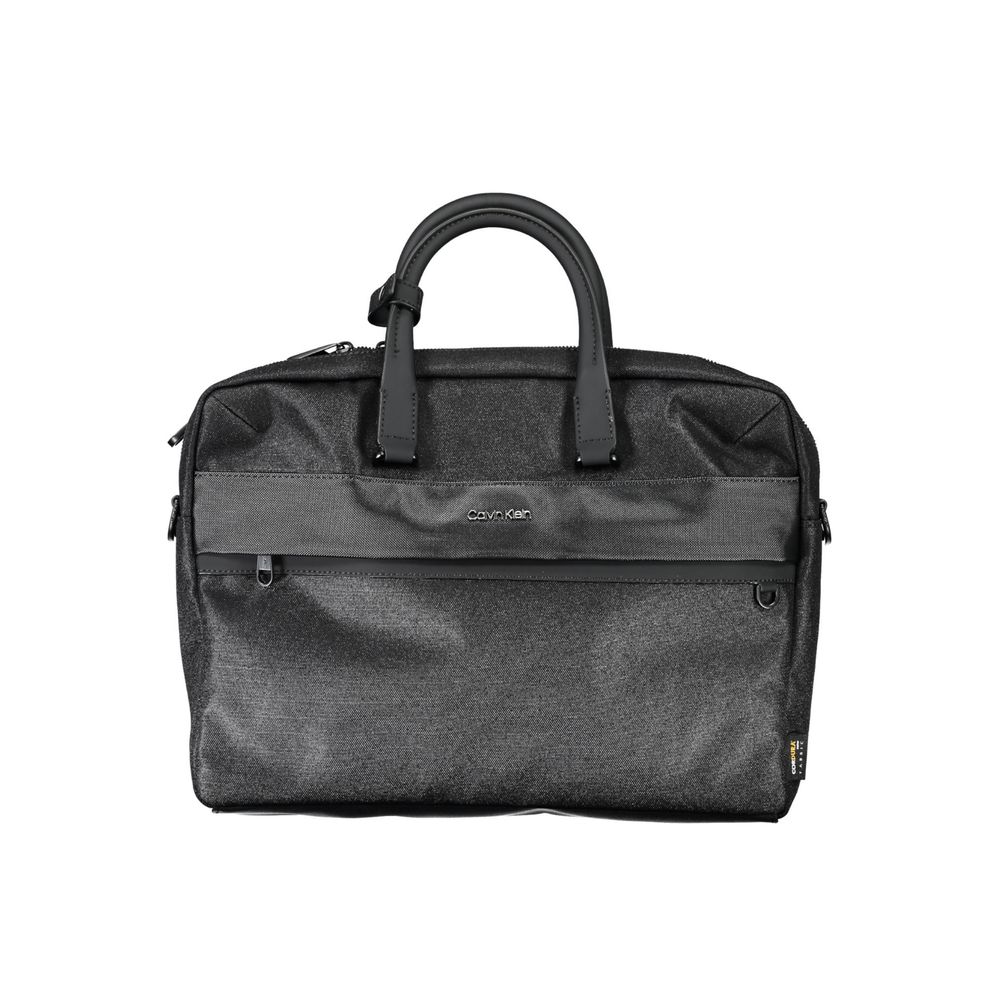 Calvin Klein Black Polyester Handbag - The Gentlemen's Vault