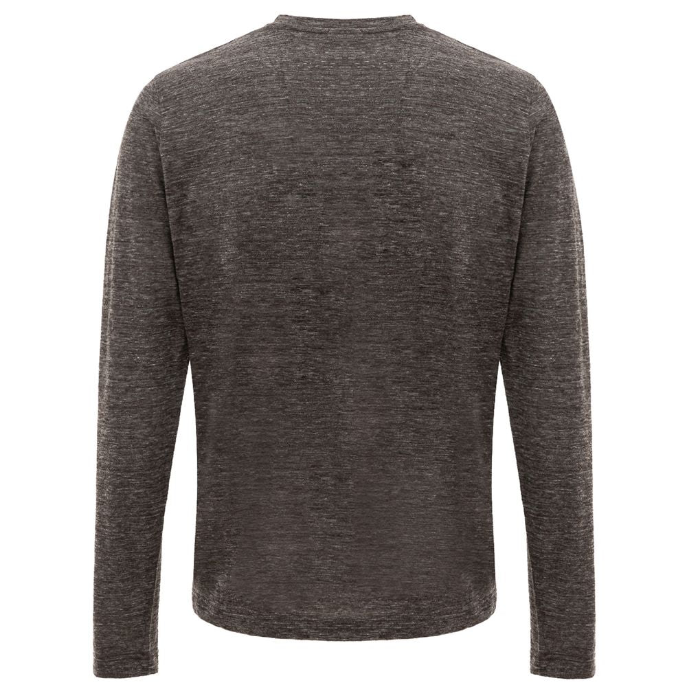 Corneliani Gray Wool T-Shirt - The Gentlemen's Vault