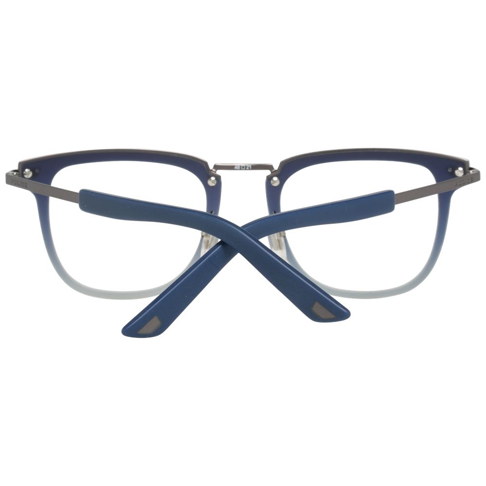 Police Blue Men Glasses Frame - The Gentlemen's Vault