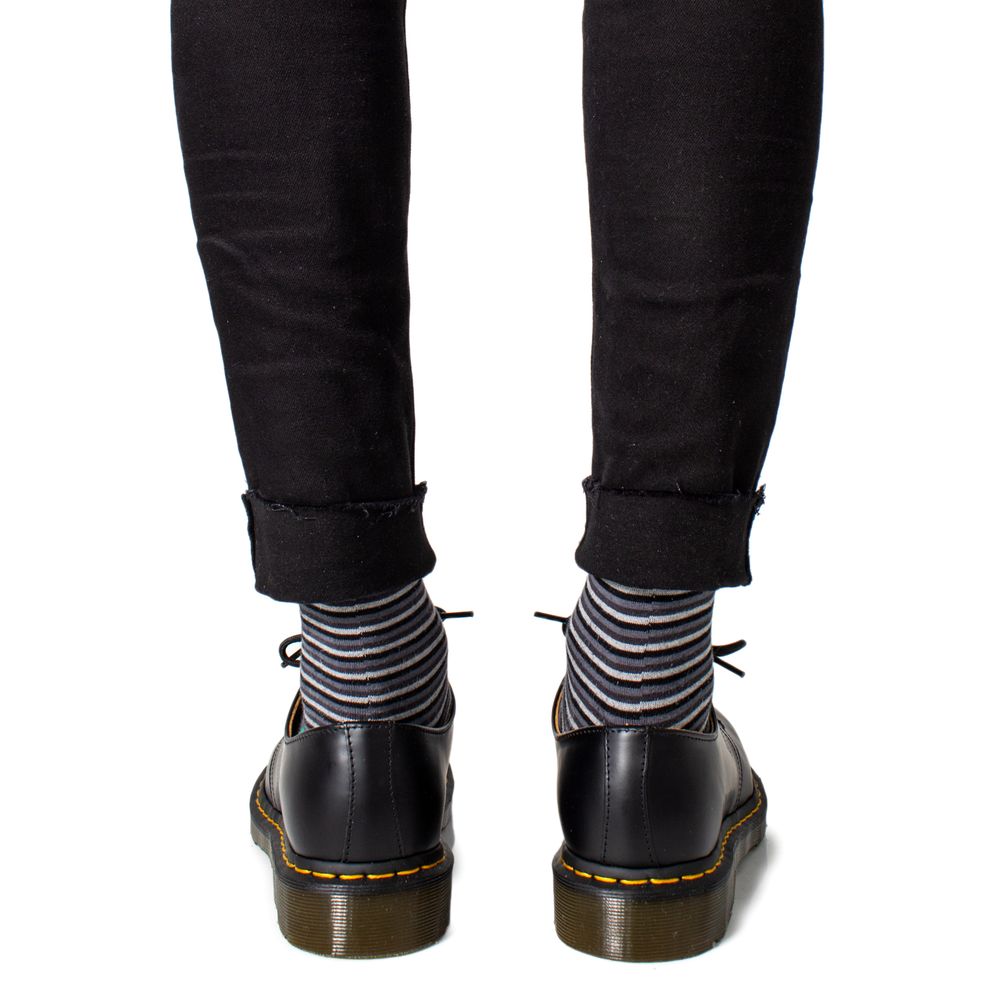 Dr. Martens Black Leather Oxfords And Derby - The Gentlemen's Vault