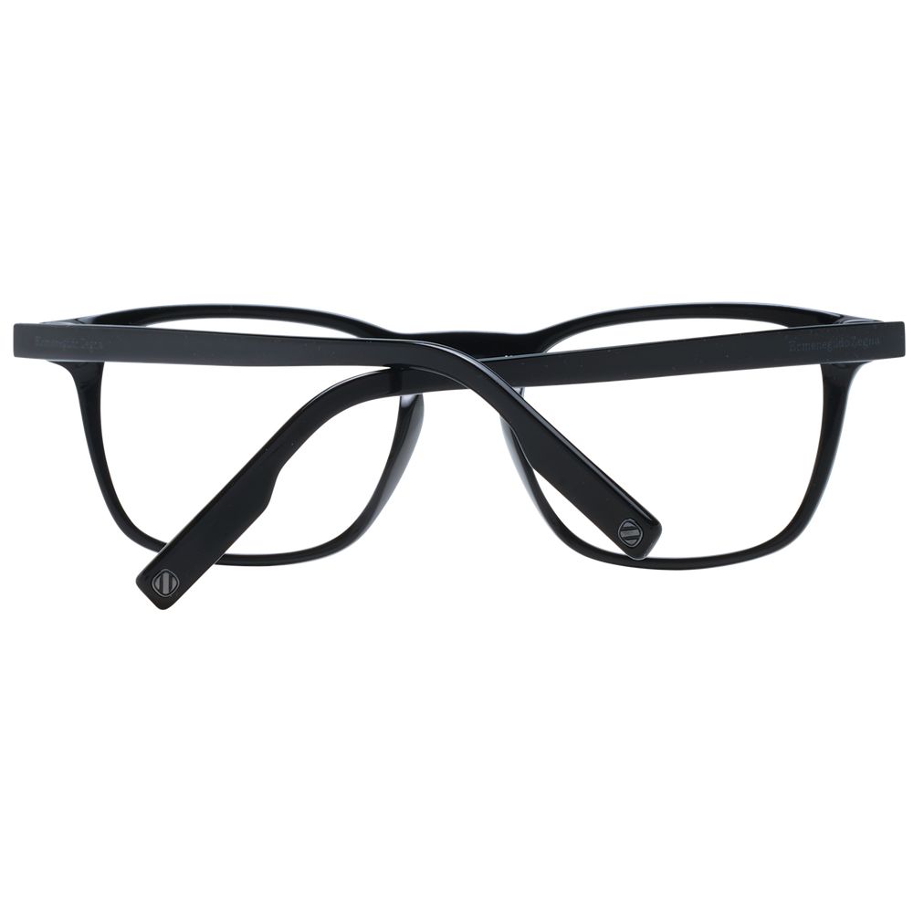 Ermenegildo Zegna Black Men Glasses Frame - The Gentlemen's Vault