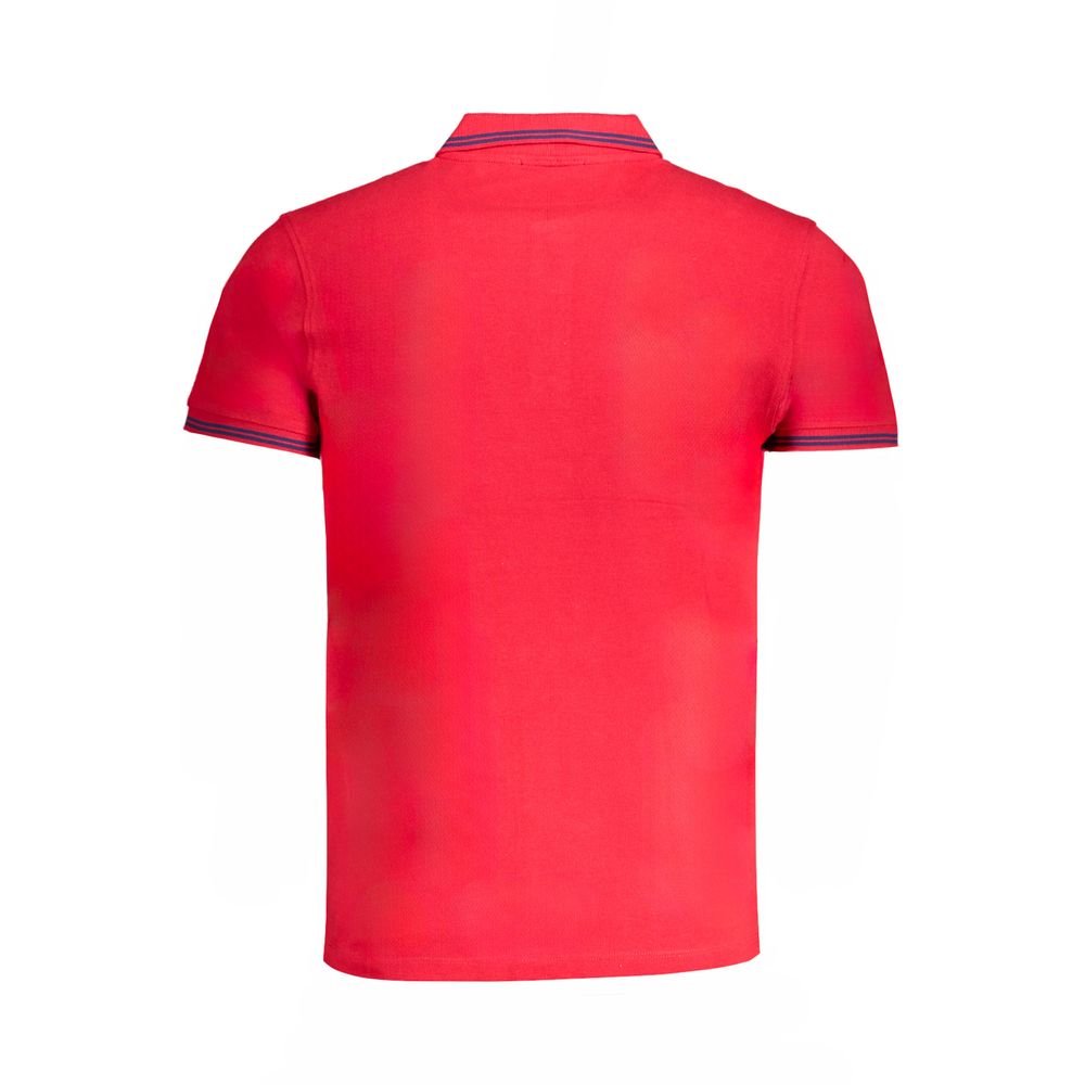 Cavalli Class Red Cotton Polo Shirt - The Gentlemen's Vault