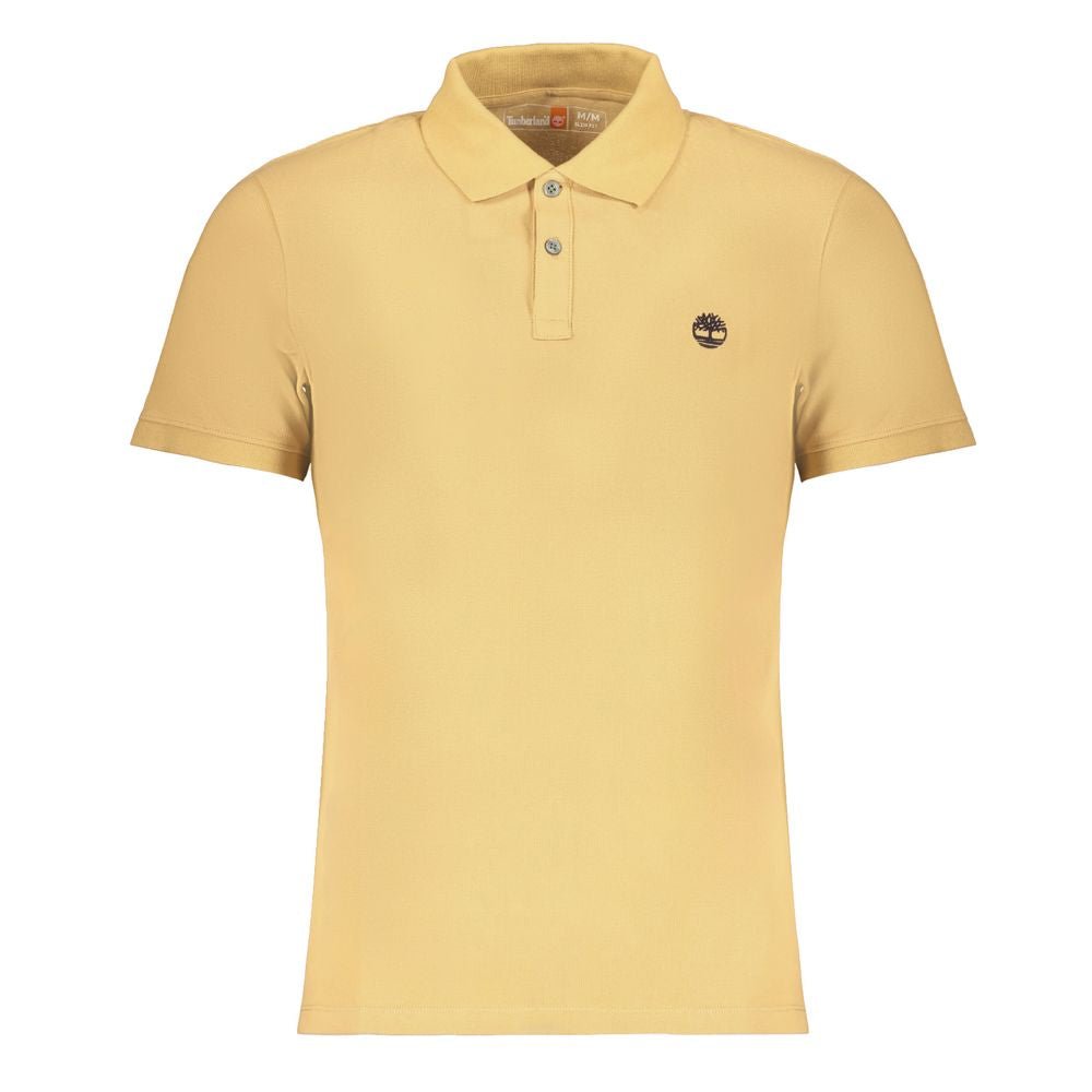 Timberland Beige Cotton Polo Shirt - The Gentlemen's Vault